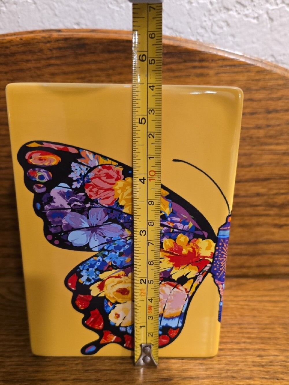 Teleflora Ceramic Butterfly Vase - Picture 9 of 10